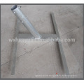 solar steel lamp post